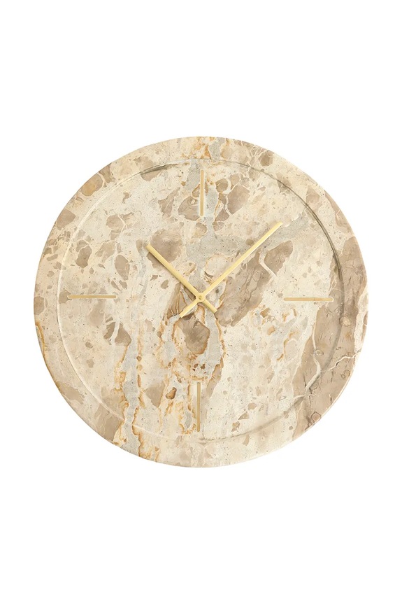 Light & Living Ceas de perete din piatră naturală 48 cm bej 7114627
