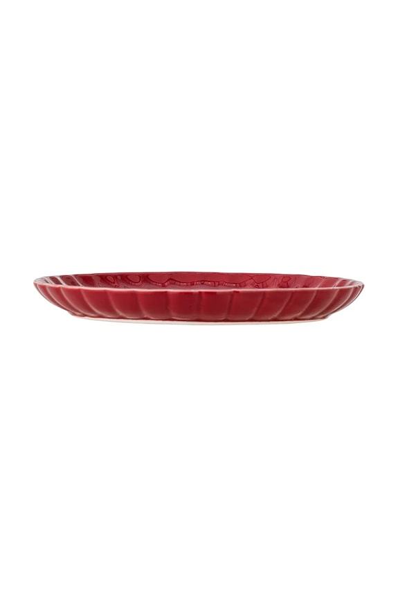 Dezertní talíř Bloomingville Latina 20 cm 82061930 červená AA00