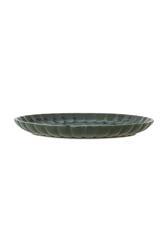Bloomingville talerz płaski Latina 27 cm 82061941 zielony AA00