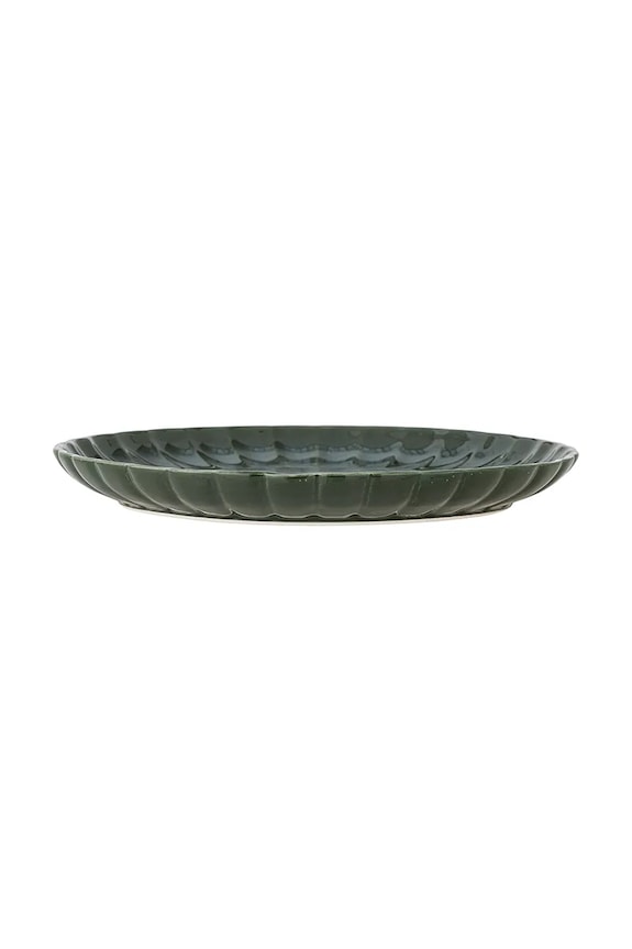 Bloomingville talerz płaski Latina 27 cm 82061941 zielony AA00
