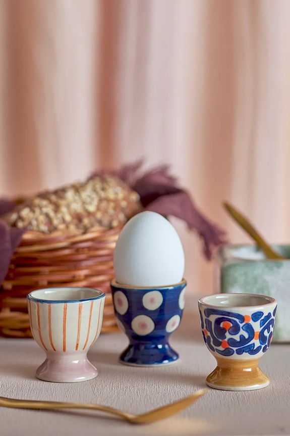 Αυγουλιέρα Bloomingville Eviaya 3-pack 82062624 πολύχρωμο