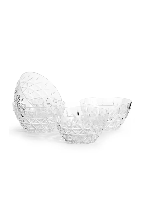 Komplet posod Sagaform Picknick Juni 600 ml 4-pack transparentna 5017338