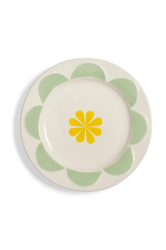 &k amsterdam set di piattini folk small 17,5 cm pacco da 4 multicolore 2190.04