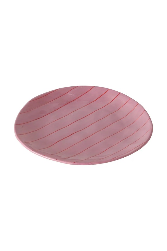 Boltze talerz Nordica 20 x 18 cm różowy 2061791