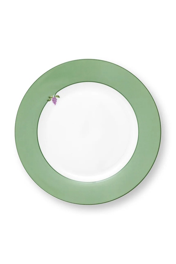 Pip Studio set di piatti da insalata Lily&Lotus 23 cm pacco da 6 verde 51001498