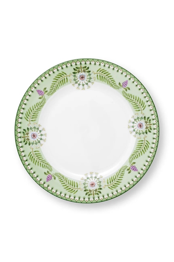 Pip Studio desszert tányér Plate Lily&Lotus 23 cm zöld 51001499