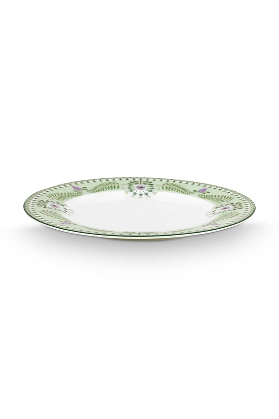 Pip Studio desszert tányér Plate Lily&Lotus 23 cm 51001499 zöld AA00