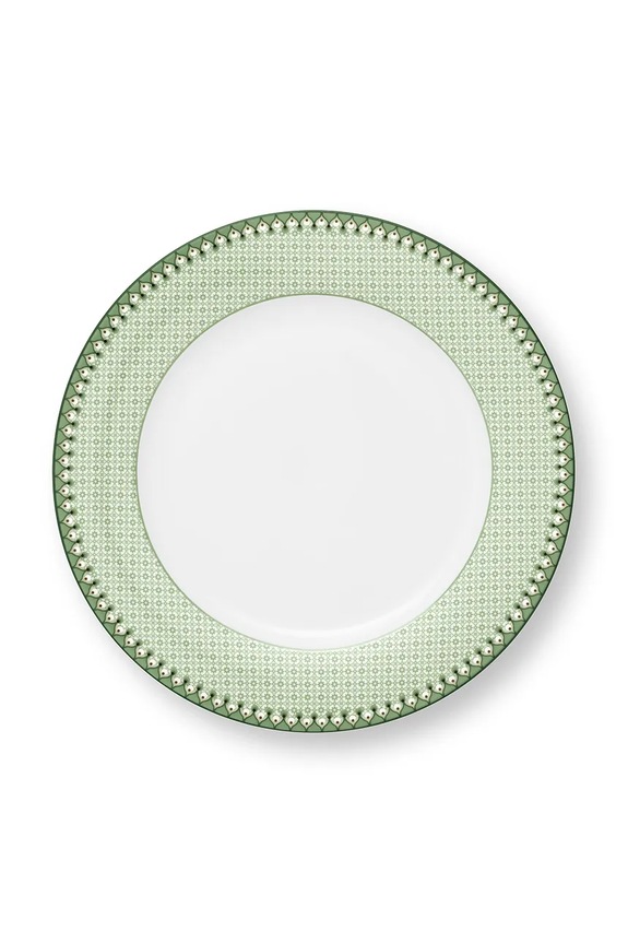 Pip Studio farfurie plată Lily&Lotus 26,5 cm verde 51001501