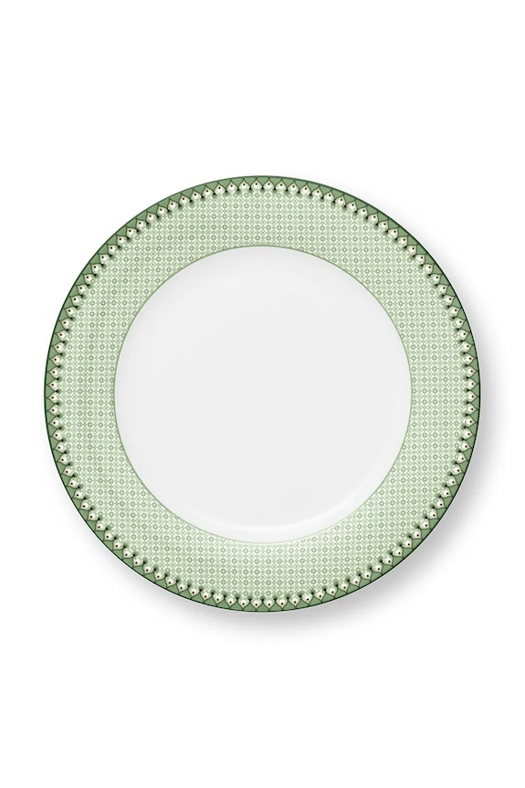 Pip Studio farfurie plată Lily&Lotus 26,5 cm verde 51001501