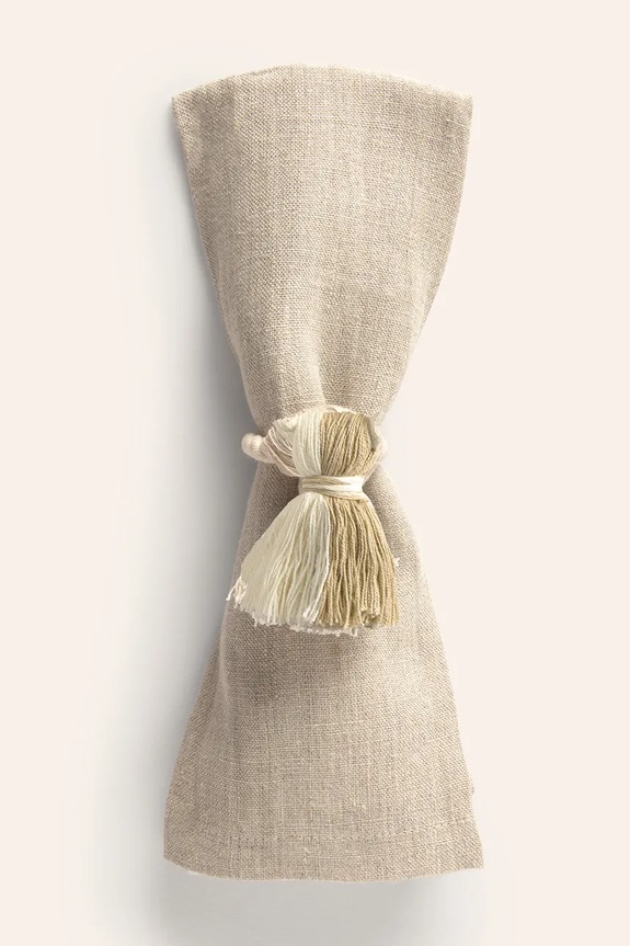 Δαχτυλίδι χαρτοπετσέτας Calma House Sami 4-pack SAMI.3D.PIE πολύχρωμο AA00