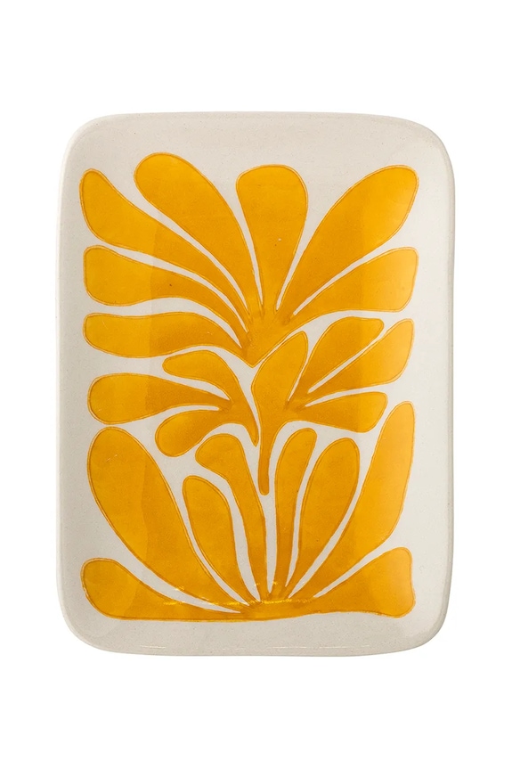 Tanjur za posluživanje Bloomingville Fauni 82061401 zlatna AA00