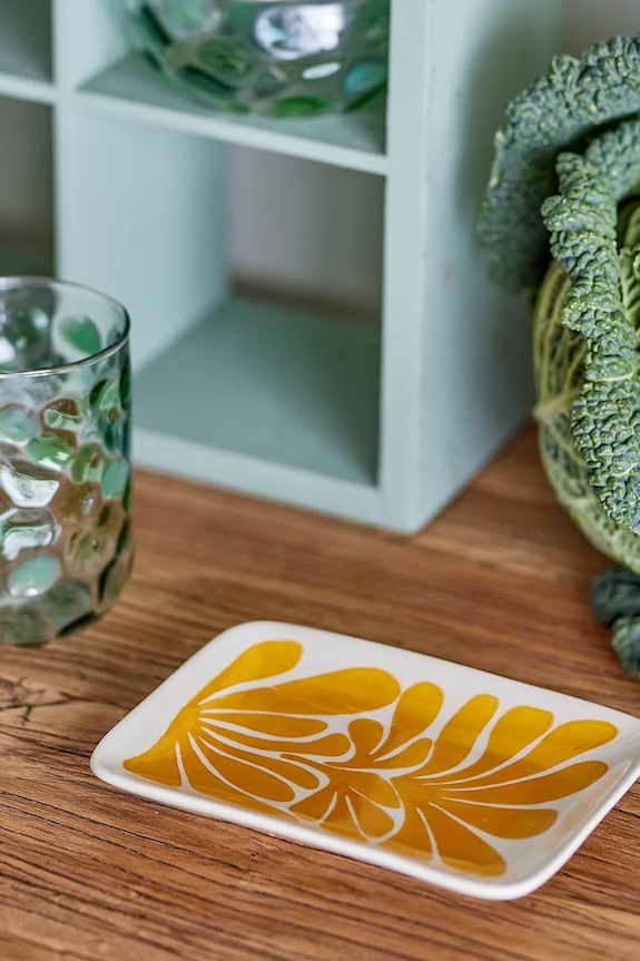 Tanjur za posluživanje Bloomingville Fauni zlatna 82061401