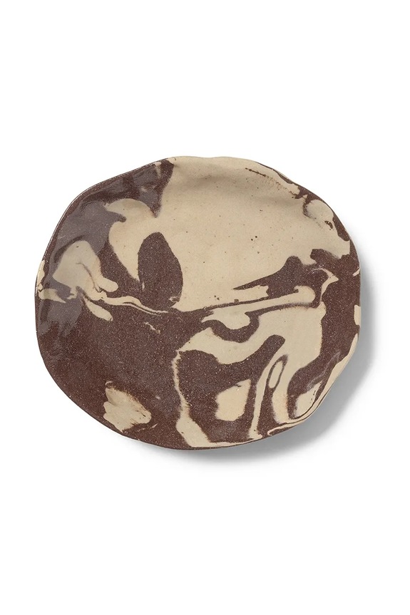 Doplňky Talíř ferm LIVING Ryu Platter 18,5 cm 1104268261 vícebarevná
