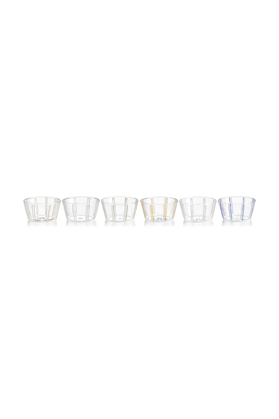 Sada misiek IVV 400 ml 6-pak priesvitná 8818.1