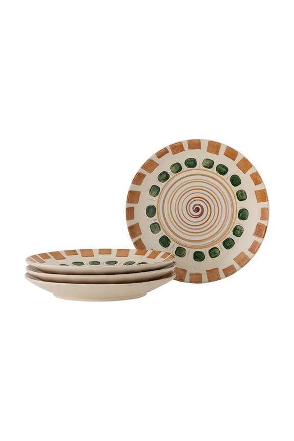 Bloomingville zestaw talerzy Shama 27 cm 4-pack multicolor 82061555