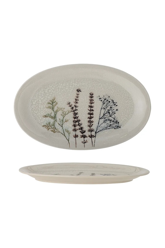 Bucătărie și bar Bloomingville farfurie de servire Bea 28,5 x 18 cm 82055059 multicolor