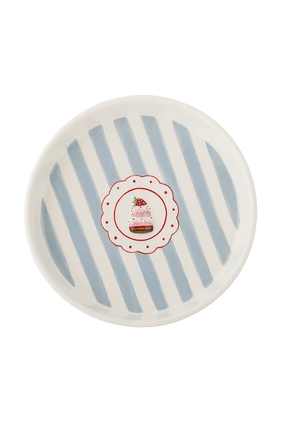 Сервірувальне блюдо Bloomingville Lively 20,5 x 3,5 cm 82062736 барвистий AA00