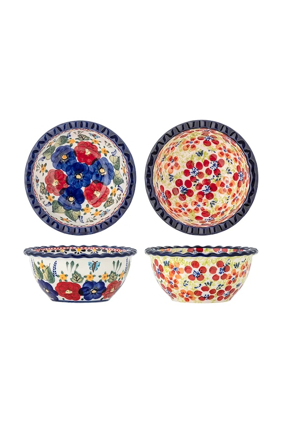 Bloomingville set de boluri Florist 380 ml 2-pack rosu 82072586
