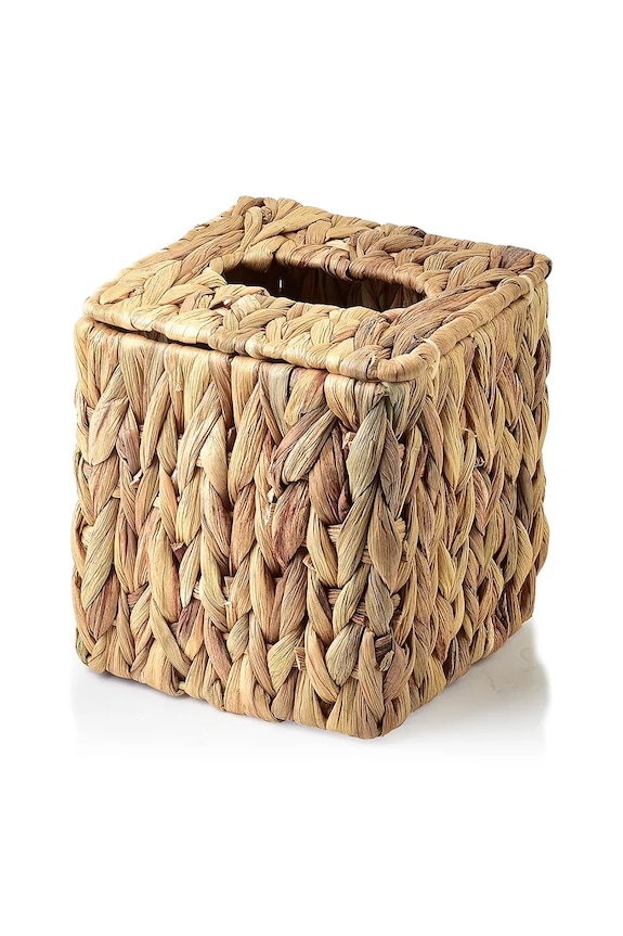 Θήκη χαρτοπετσέτας Affek Design Amparo 14 x 14 x 15 cm μπεζ HIWB5783