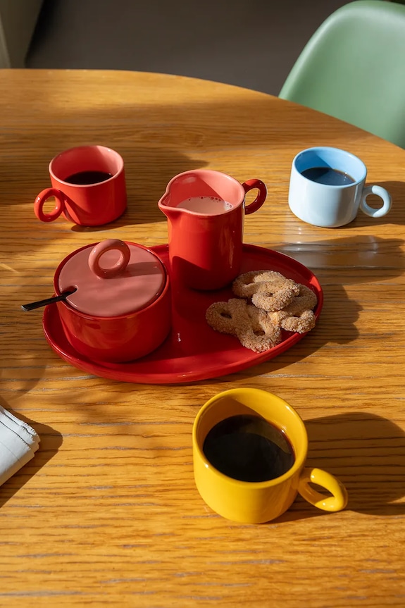 Kuhinja i bar Posuda za šećer &k amsterdam chiquito 10 cm 2816.08 crvena