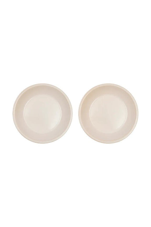 OYOY zestaw talerzy głębokich Yuka 19 cm 2-pack beżowy L300691