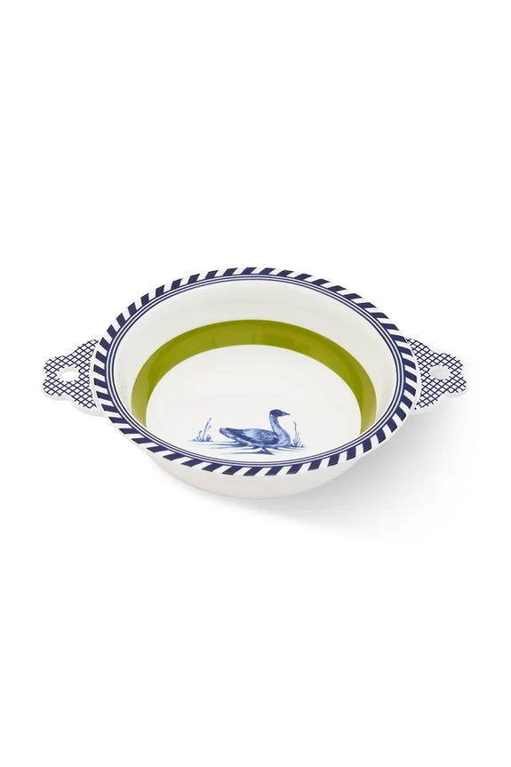 Pols Potten miska bird patterned 17 cm multicolor 230.400.677
