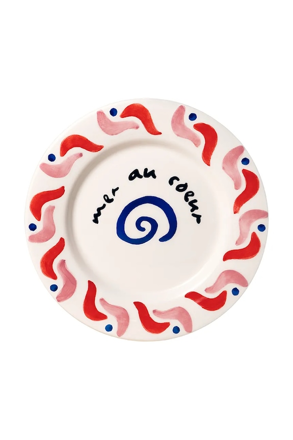 Набір тарілок Octaevo Cala Secreta 22 cm 4-pack OCACVA.25 барвистий AA00