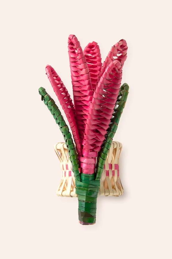 Calma House inel pentru șervețele Lilium 3,5 x 8 cm multicolor LILIUM.3D.ROS
