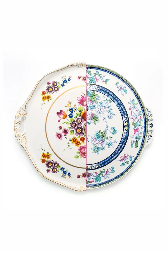 Seletti talerz śniadaniowy Hybrid-Dorothea 35 cm multicolor 09768
