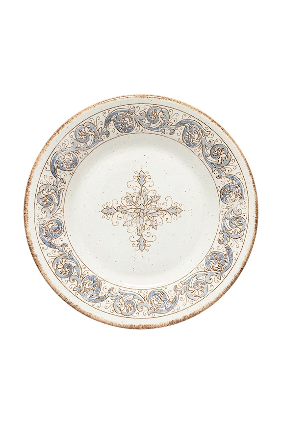 Sada šalátových tanierov Costa Nova Sardegna 24 cm 6-pak modrá SD241.WBL.SET6