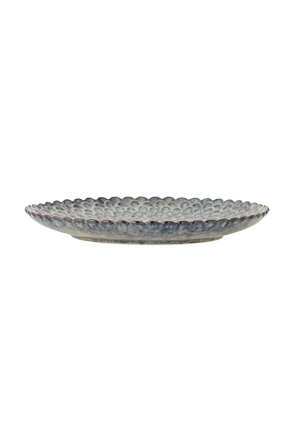 Kuchnia i bar Bloomingville zestaw talerzy płaskich Katrina 26,5 cm 4-pack 82072692 niebieski