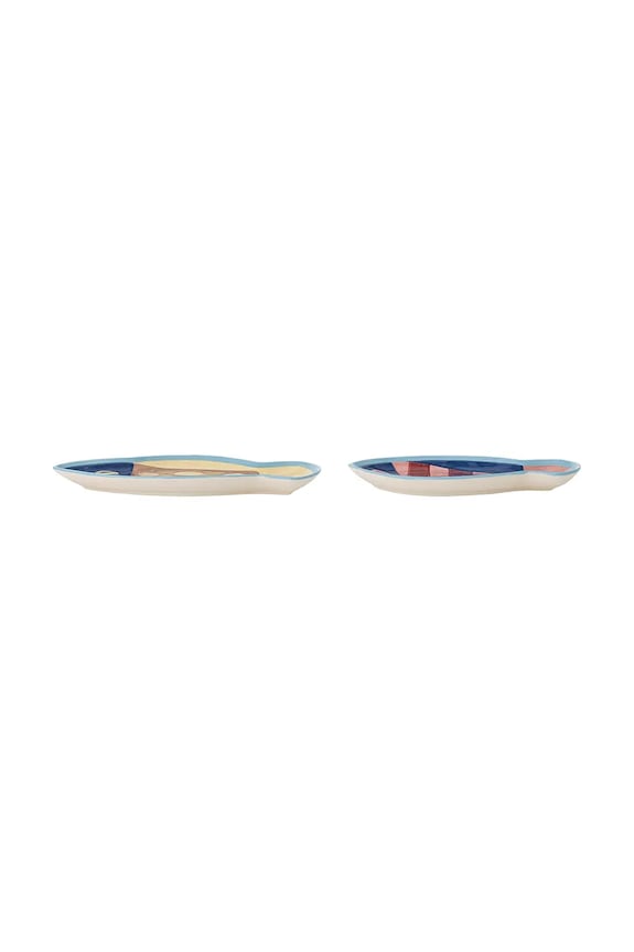 Bloomingville set de farfurii de aperitiv Willy 20 / 23 cm 2-pack 82063207 multicolor AA00