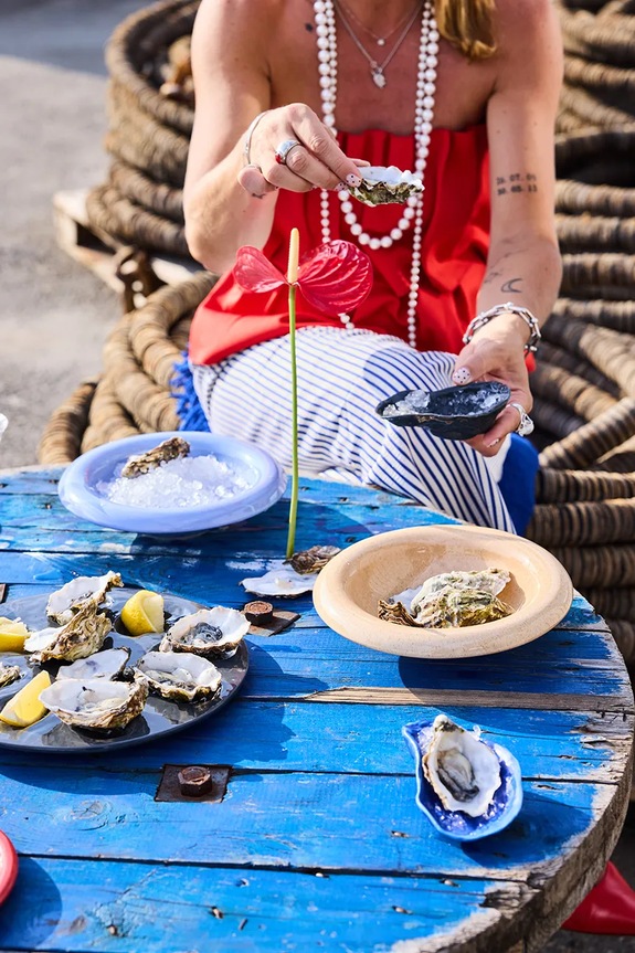 Kuchnia i bar Byon talerz głęboki z kamionki 22,5 x 6 cm 5211300913 niebieski
