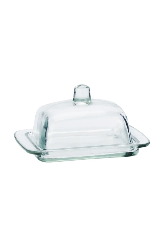 Madam Stoltz recipient din sticlă 17 x 12 x 10 cm transparent EV.4475