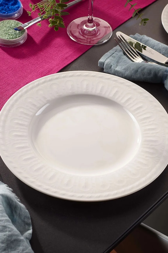 Villeroy & Boch talerz obiadowy z porcelany 27 cm 10.4600.2610 biały AA00