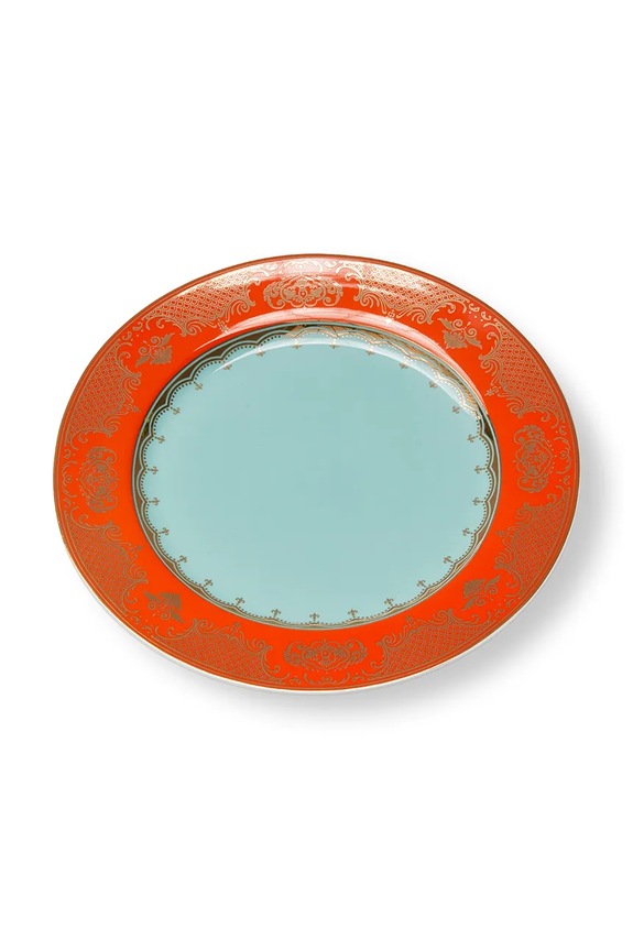 Pols Potten sada tanierov obedová vyrobená z porcelánu 27 cm 230.400.680 viacfarebná