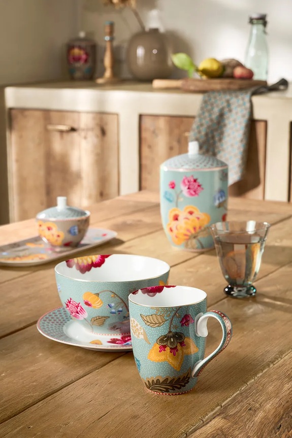 Pip Studio zestaw śniadaniowy do serwowania z porcelany 51020219
