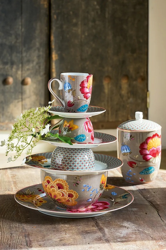 Pip Studio miseczka głęboka z porcelany 23 cm multicolor 51003353