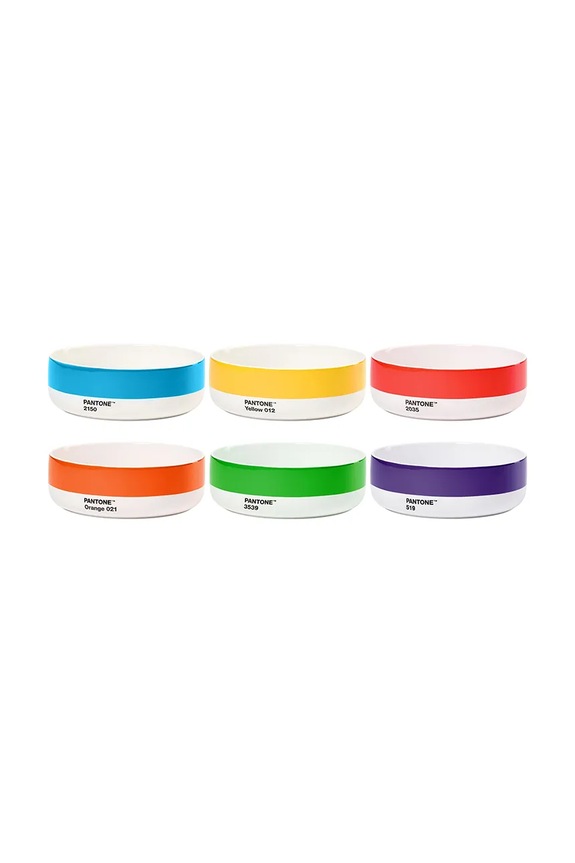Pantone zestaw miseczek z porcelany multicolor 101620000
