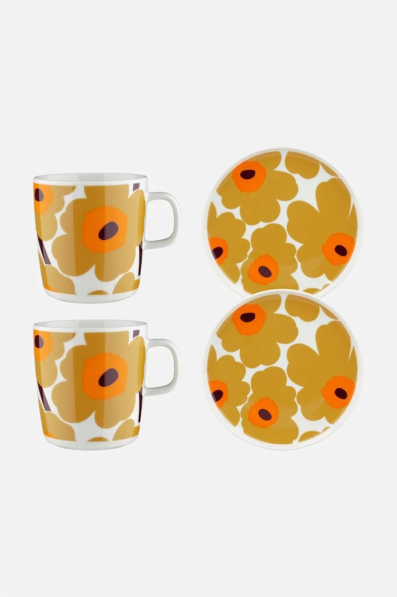 Marimekko set pentru micul dejun din gresie multicolor 074963.182