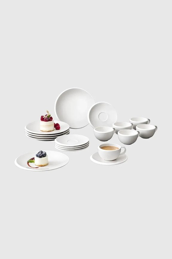 Villeroy & Boch sada riadu na kávu vyrobená z porcelánu biela 10.4264.7126