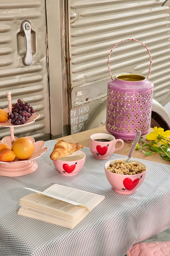 Rice skledica za serviranje 10 x 14,5 cm CEBWL.EMHEA roza AA00