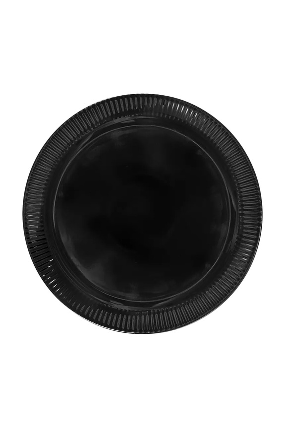 Sagaform πιατάκι για επιδόρπια από πορσελάνη 17 x 1,5 cm μαύρο 5018723