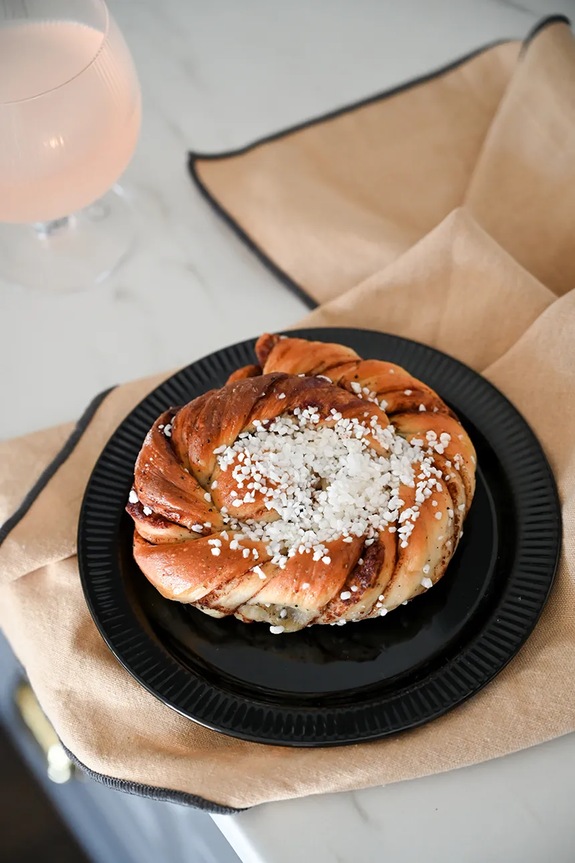 Κουζίνα και μπαρ Sagaform πιατάκι για επιδόρπια από πορσελάνη 17 x 1,5 cm 5018723 μαύρο