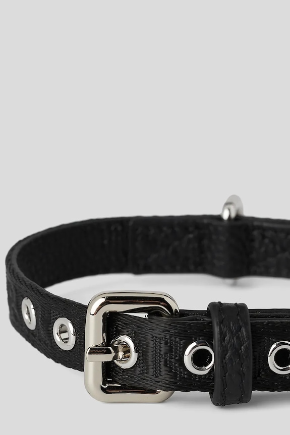 Karl Lagerfeld gulere pentru câini Ikon negru A1W42045