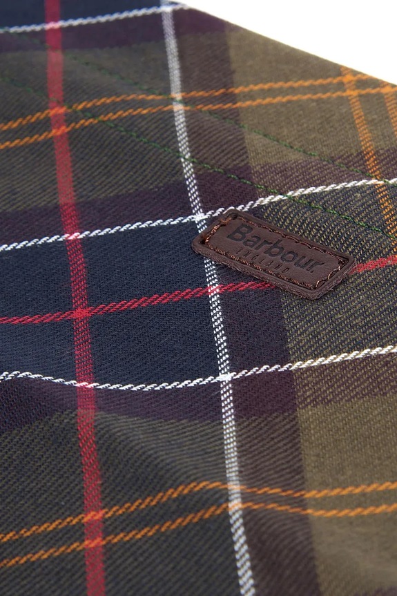 Doplňky Šátek pro domácí mazlíčky Barbour Tartan Dog DAC0013 hnědá