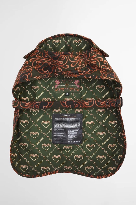 Lifestyle Barbour płaszcz dla psa x Farm Rio DCO0092 multicolor
