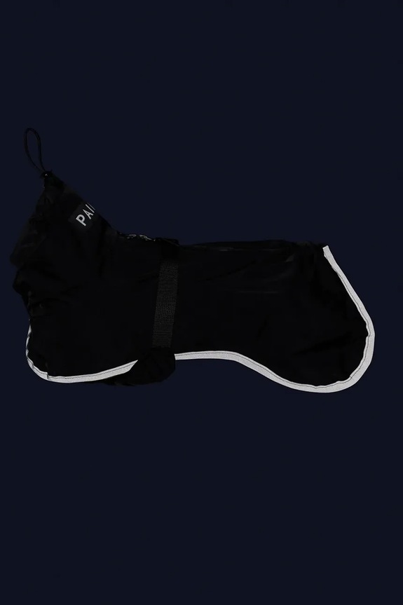 Αδιάβροχο παλτό για σκύλο PAIKKA Recovery Raincoat 56 x 45 x 0,9 cm 1040070 μαύρο AA00