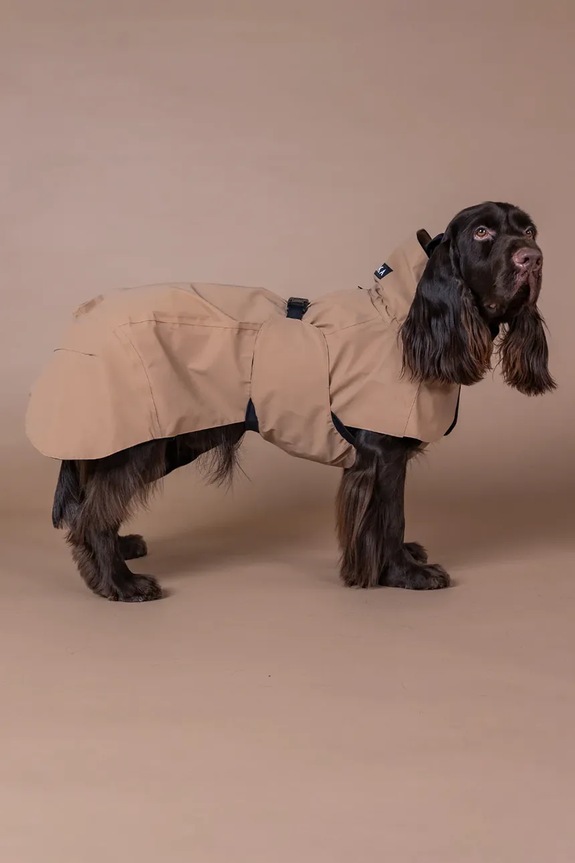 Αδιάβροχο παλτό για σκύλο PAIKKA Visibility Raincoat 48 x 38 x 0,9 cm 1041040. μπεζ