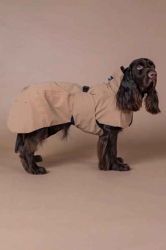 Αδιάβροχο παλτό για σκύλο PAIKKA Visibility Raincoat 48 x 38 x 0,9 cm 1041043. μπεζ